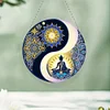 Acryl Yin Yang Diagramm der Sonne und des Mondes - 5d DIY Handwerk Anh&auml;nger