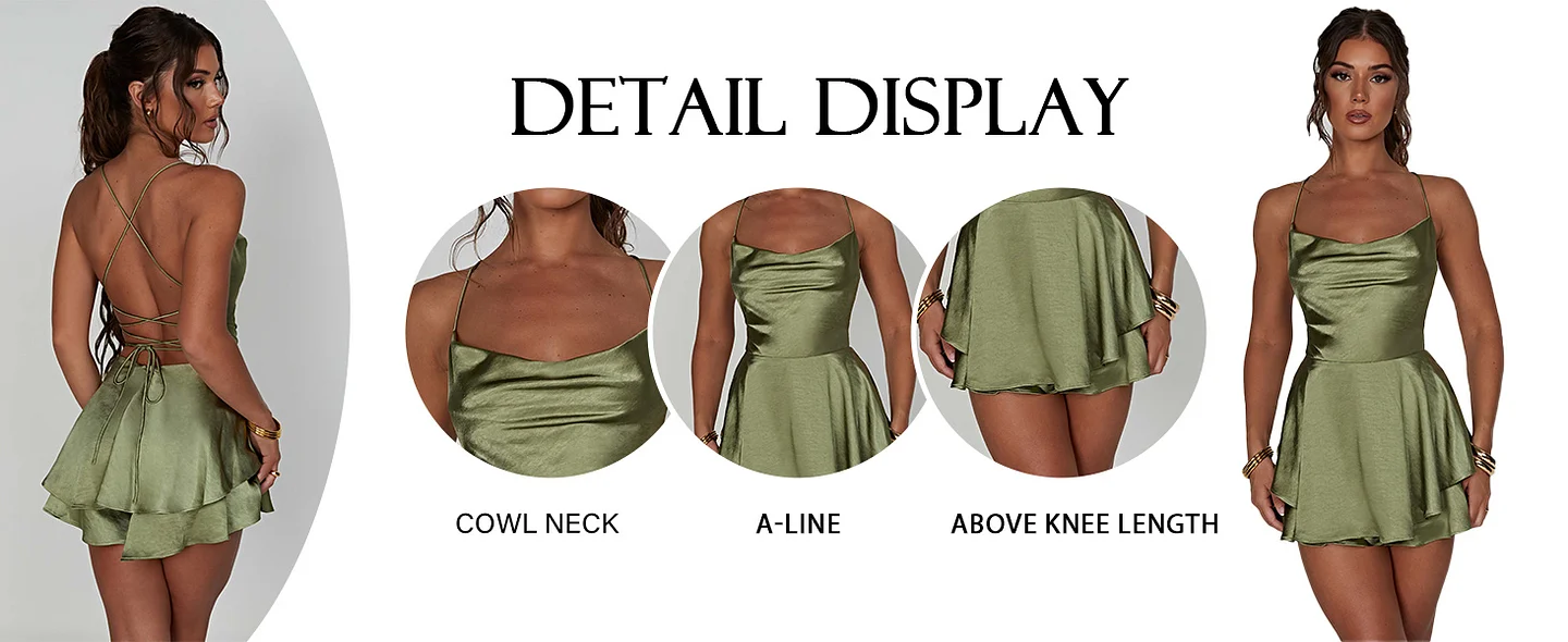 Tiered A-Line Sleeveless Short Cocktail Gown