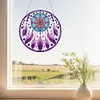(US Only)2D Flat DIY Diamond Painting Art Pendant Window Hanging Fantasy Dream Catcher