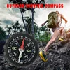 Outdoor Survival Compass Guider Navigation Button Design Pocket Compass
