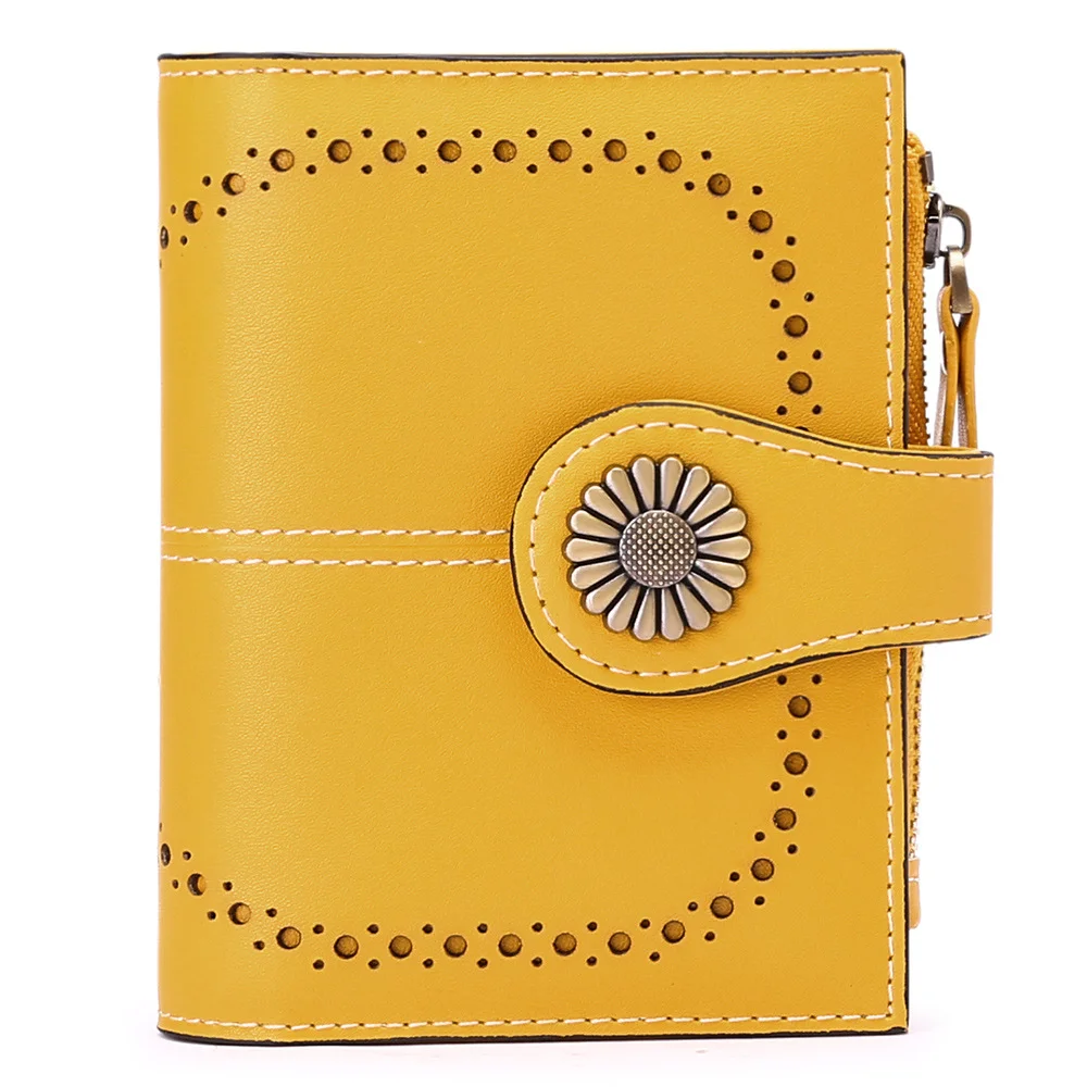 Cropped Zip Wallet