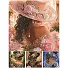 4Pcs Gorgeous Beauty Special Shaped DIY Partial Drill Diamond Painting Kit for Adults Beginners Home Decor Diamonds Paintings Gem Art 30x30cm