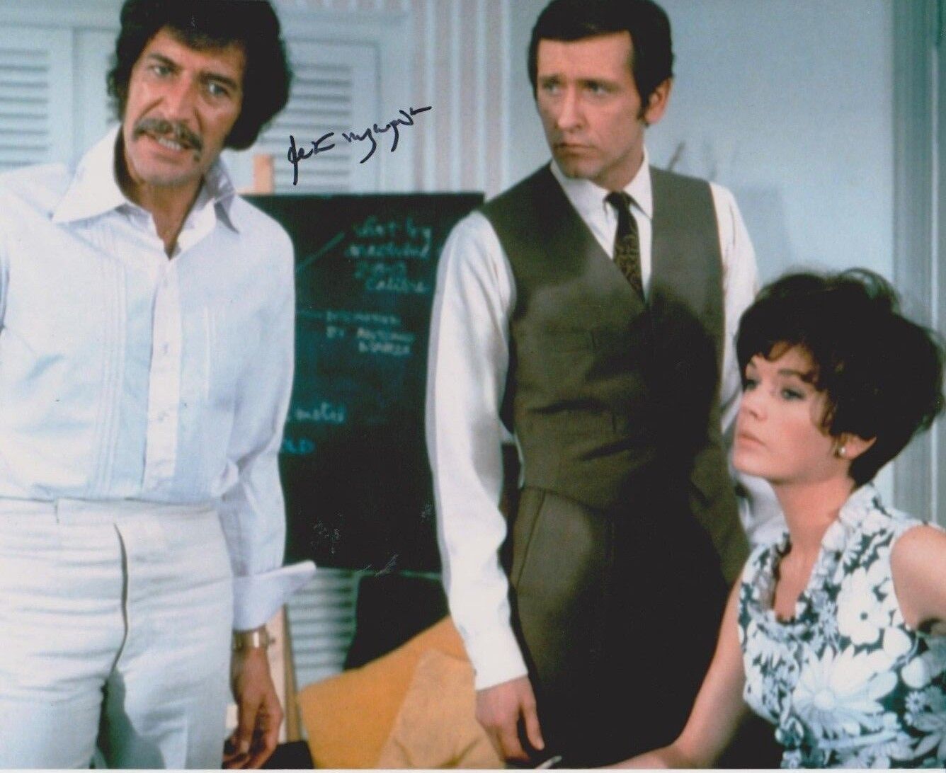 Peter Wyngarde Signed Photo Poster painting - Jason King / Department S / Doctor Who star - G641