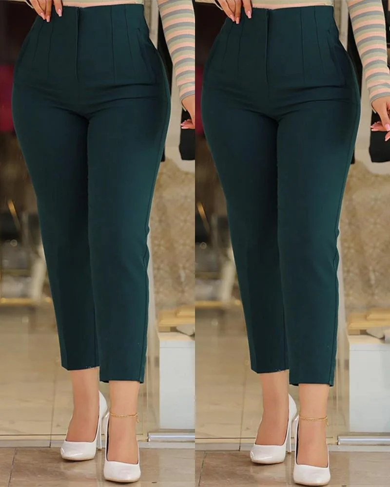 Wongn Wongn Spring And Summer Leisure Workplace Pants