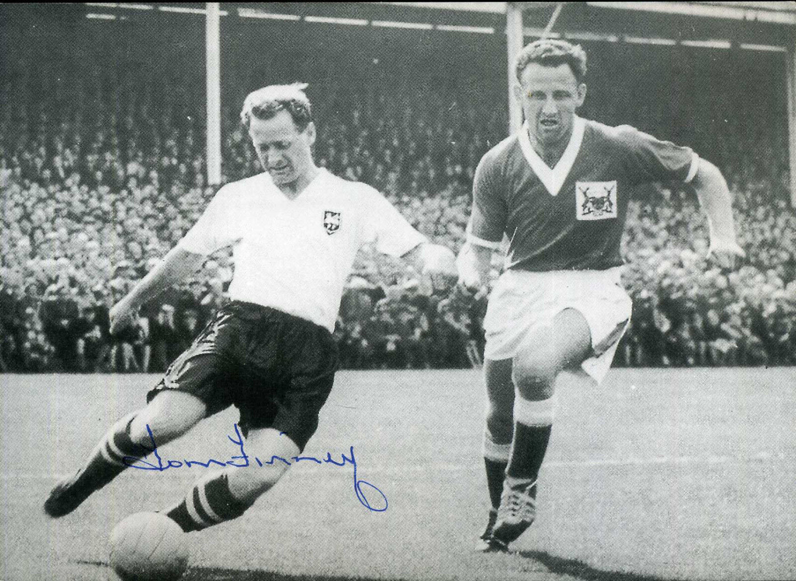 TOM FINNEY Signed Photo Poster paintinggraph - Football / Preston North End / England preprint