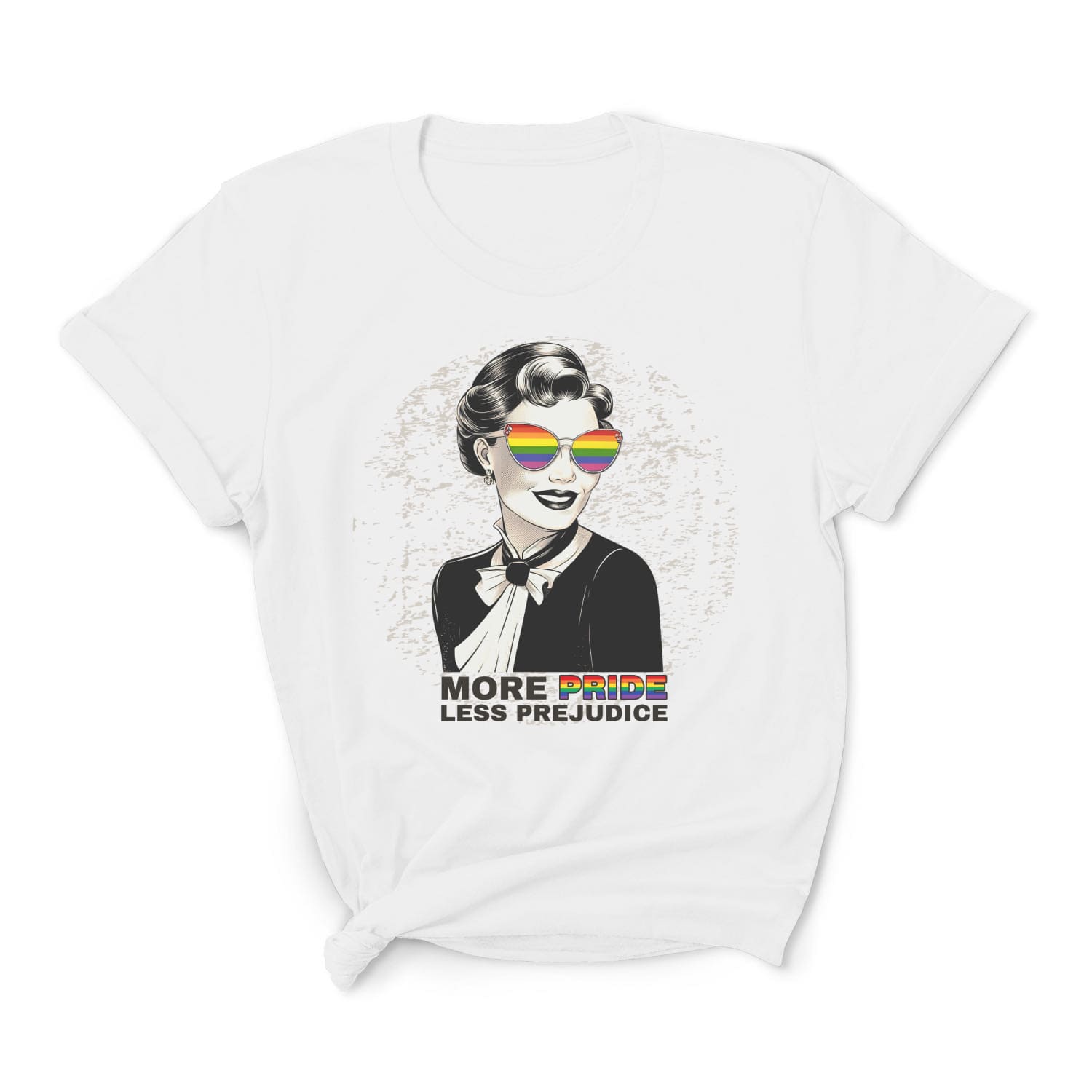 LGBT t-shirt More pride less prejudice