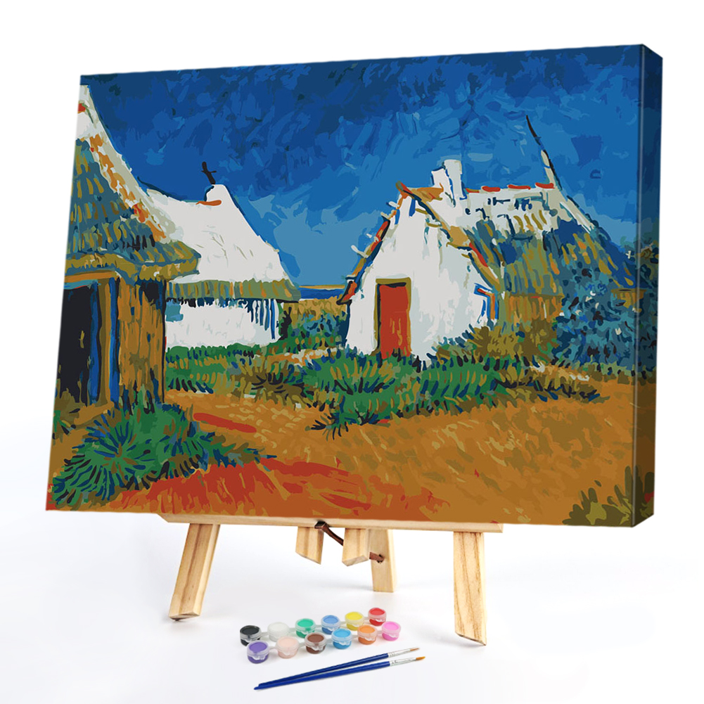 

40x50cm - Paint By Numbers Cottage, 501 Original