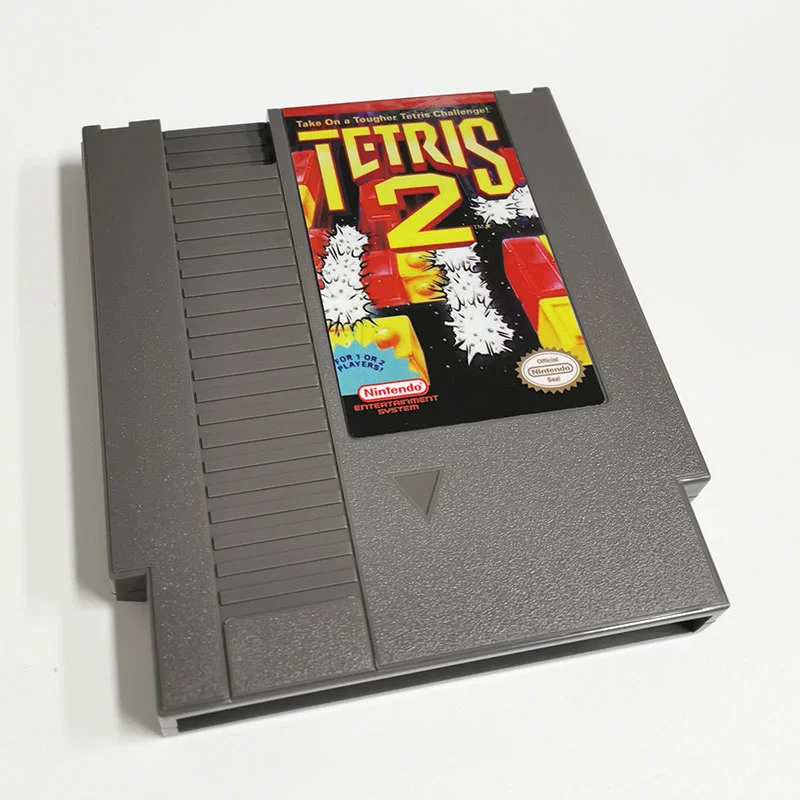 Tetris 2 For Nintendo NES - 8 Bit Game Cartridge