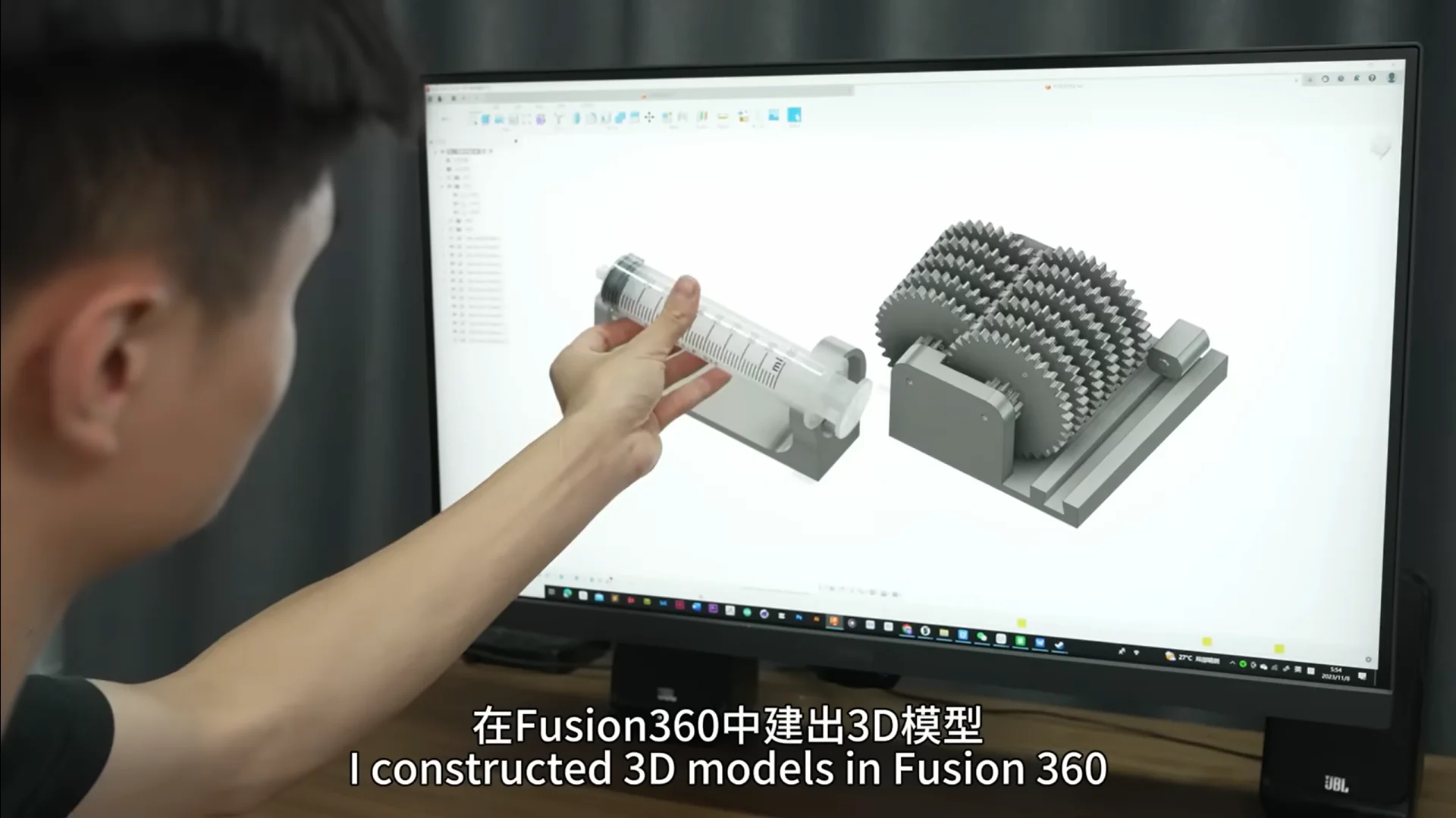 齿轮组3D模型