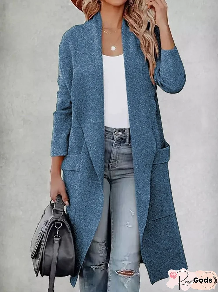 Casual Loose Woolen Other Coat