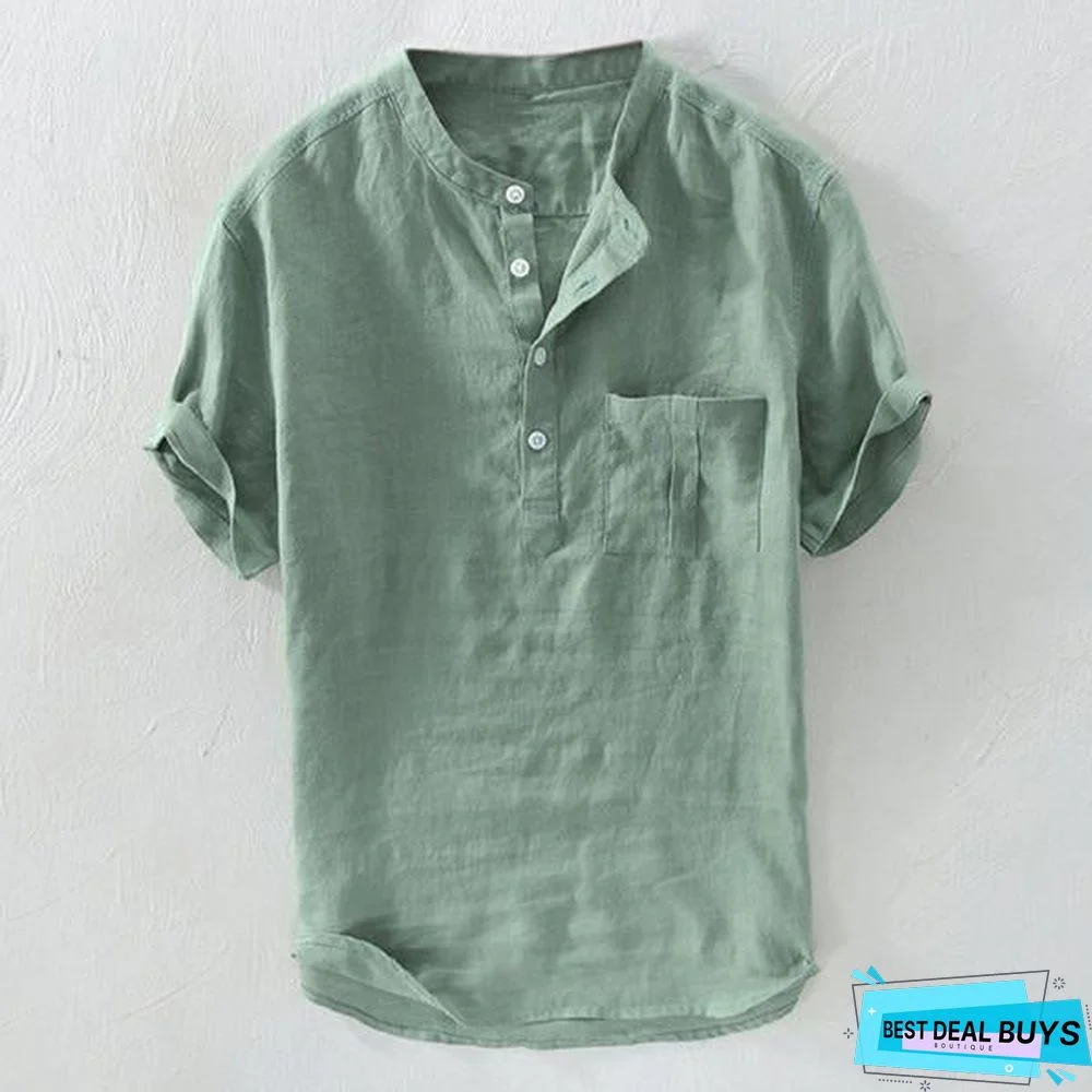 Men's Short Sleeve Vintage T-Shirt