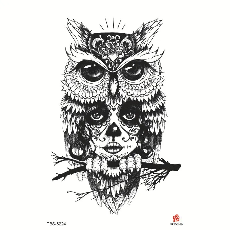 Tattoo Sticker Flower Temporary Sleeve Tattoo Waterproof Sexy Body Art Fashion