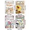 6PCS Gardening - Vintage Metal Signs Set - 20*30cm/30*40cm - Garden