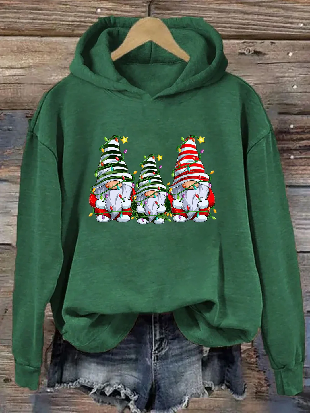Christmas Cute Gnome Hoodie