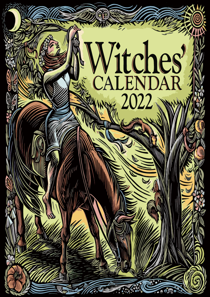 Llewellyn's 2022 Witches' Calendar 12" X 12", Witchy Gift, Pagan,