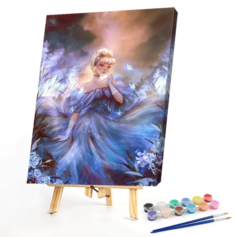 Cinderella - Paint By Numbers(40*50CM)