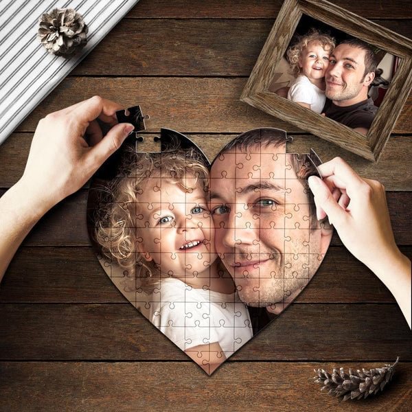 2022 Viral Custom Heart  Photo Puzzle