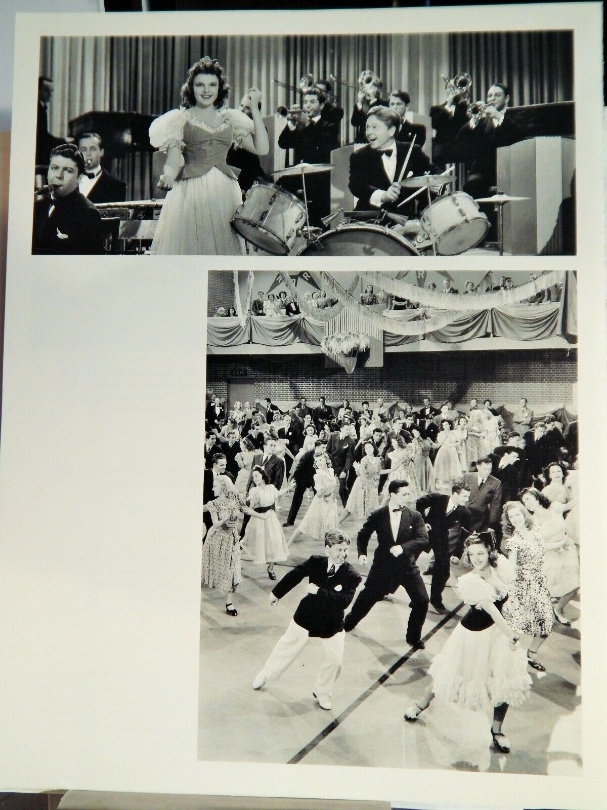 STRIKE UP THE BAND (1940 JUDY GARLAND) MOVIE Photo Poster painting (1985 reprint)