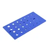 28Pcs Upgrade Nut and Bolt Thread Checker Includes 14 Imperial and 14 Metric Threads Wall-Mountable Bolt Size Finder with 304 Stainless Steel Pins for Screw Nut Bolt Size Finder Classification