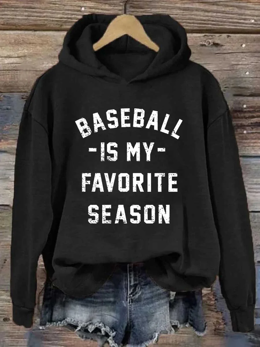 Baseball is my Favorite Season Hoodie
