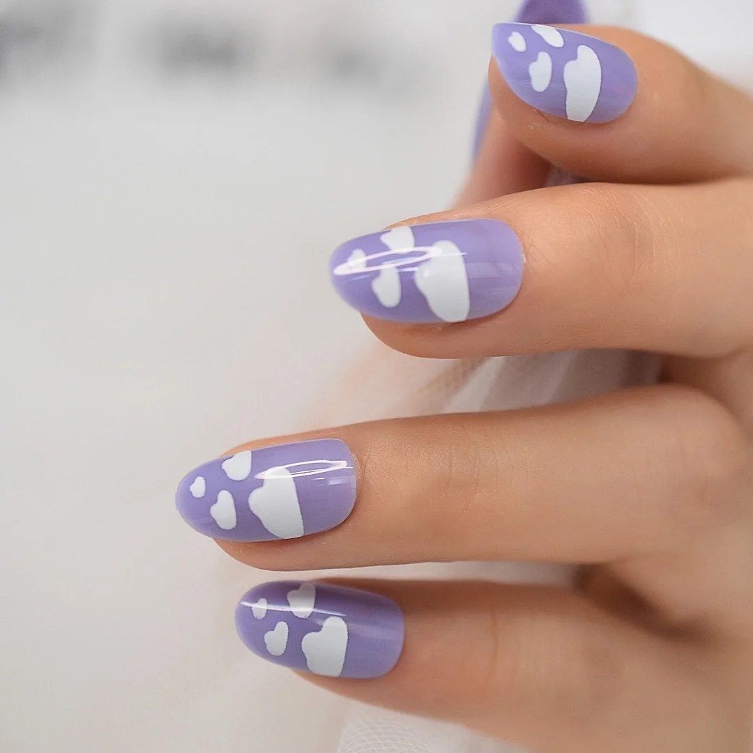 Pre-designs 2021Aug. New Press On Nail Tips Pure Red Fingernail Square Medium Uv Polish Tips False Nails Art Manicure Detachable-Nail Inspo