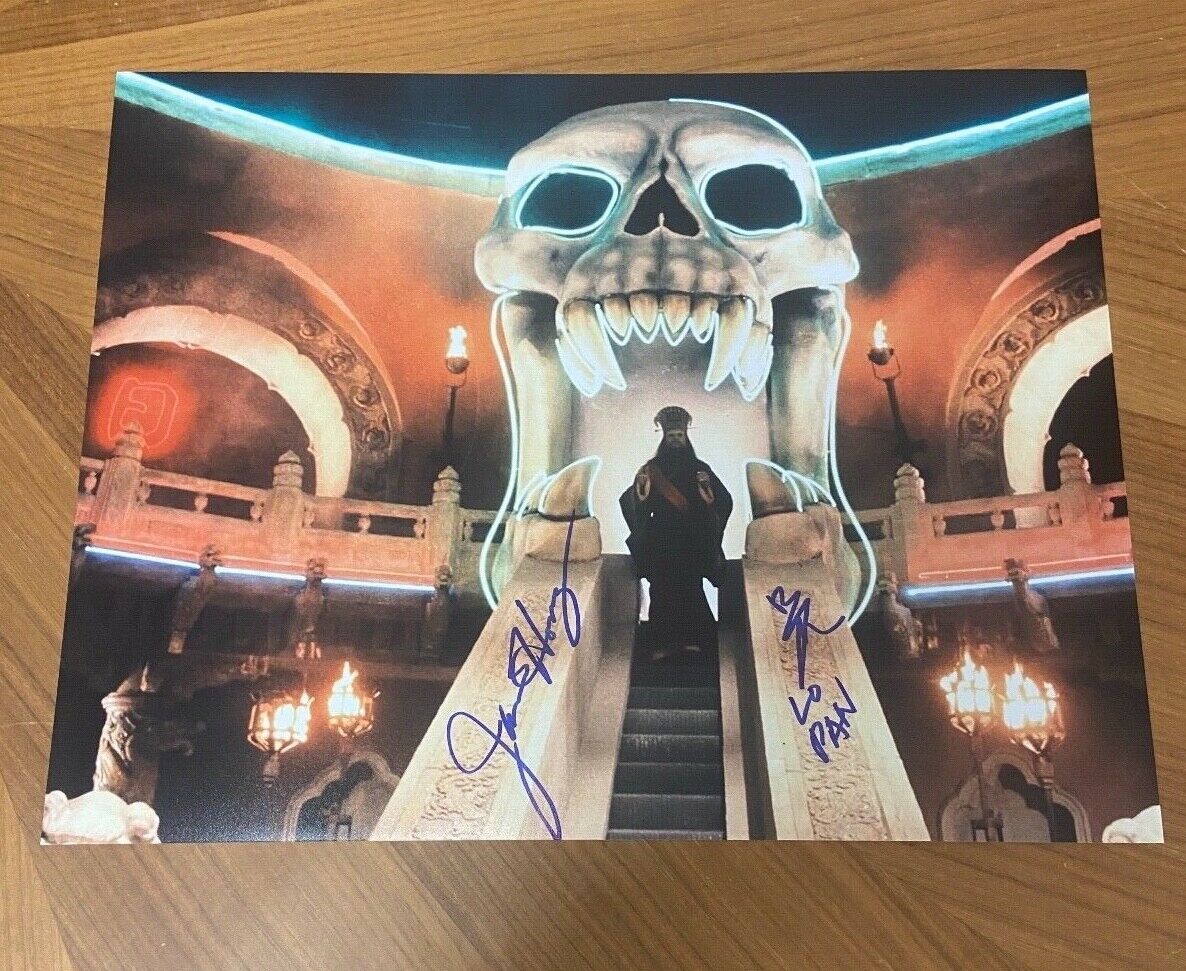 * JAMES HONG * signed 11x14 Photo Poster painting * BIG TROUBLE IN LITTLE CHINA * LO PAN * 16