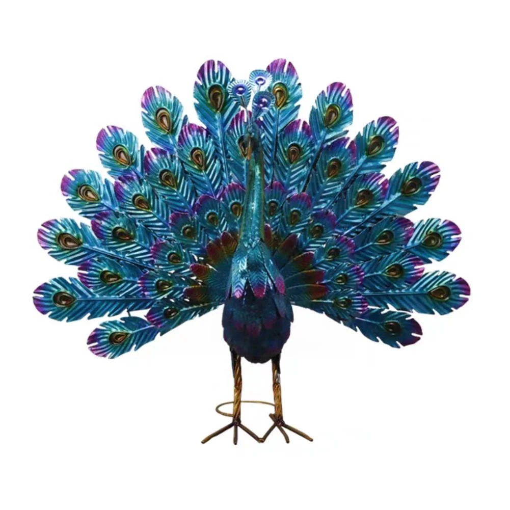 Beautiful Peacock Statue Decor