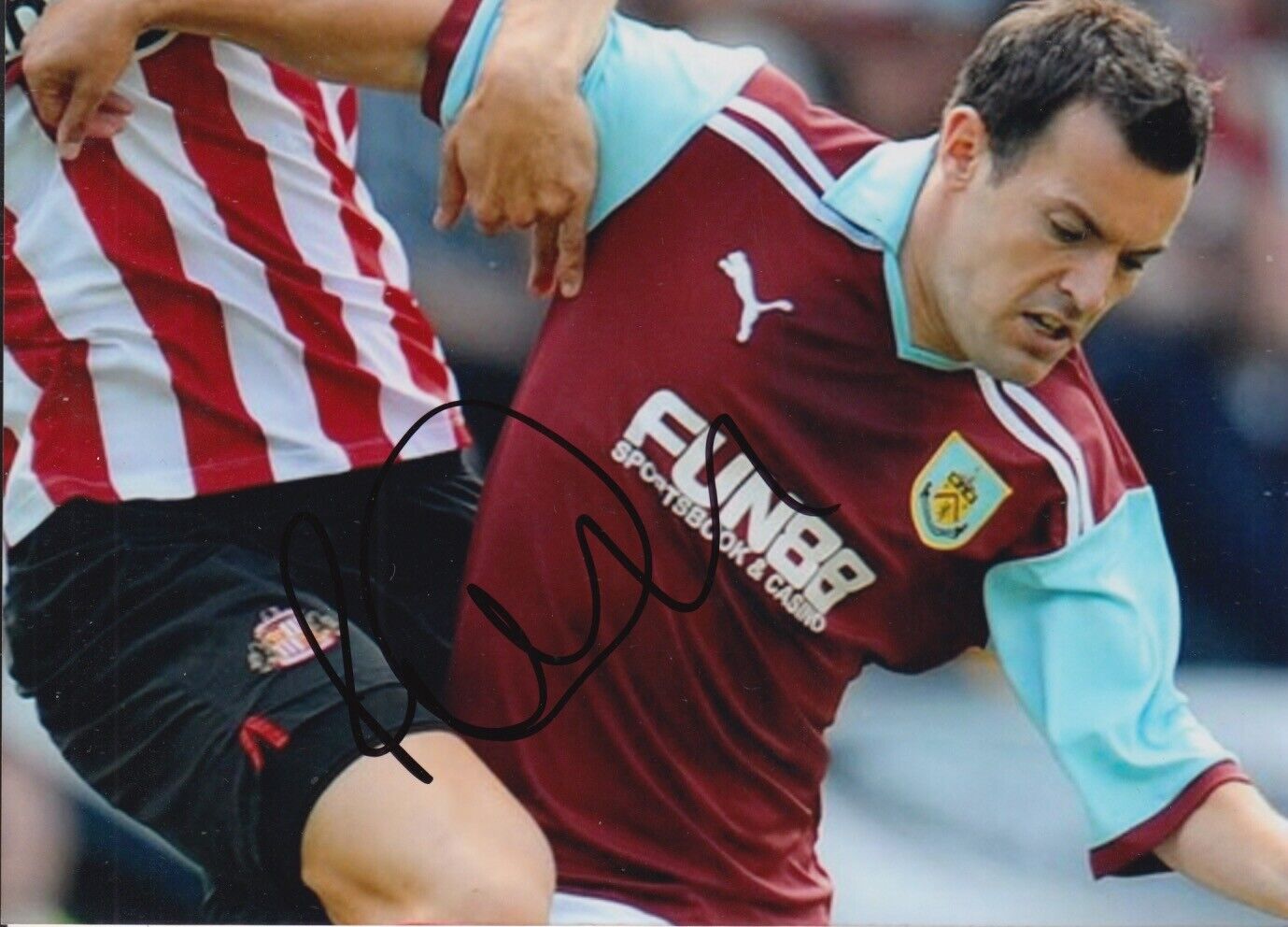 Ross Wallace Hand Signed 7x5 Photo Poster painting Football Autograph Burnley 2