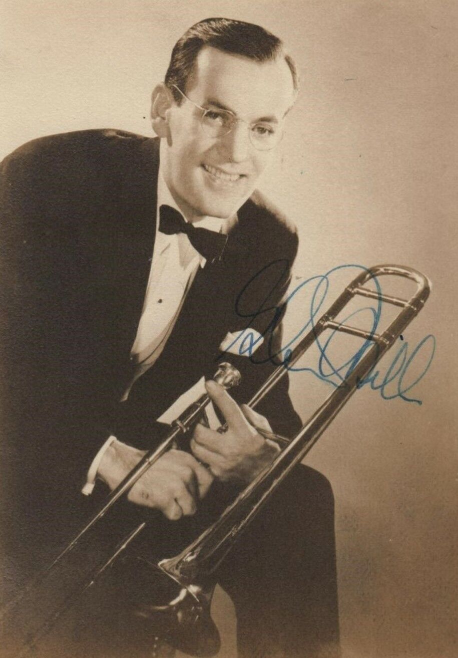 GLENN MILLER Signed Photo Poster paintinggraph - Musician / Composer Star / Big Band / Swing