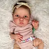 [New Series]20" Real Looking Lifelike Eyes Opend Weighted Reborn Baby Girl Doll Althea Set with Clothes and Bottle - RBBI-Myrebornbabydoll&reg; Myrebornbabydoll&reg;