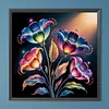 Diamond Painting -5D Full Round Drill Neon Tulip(40x40cm-Box Packagin)