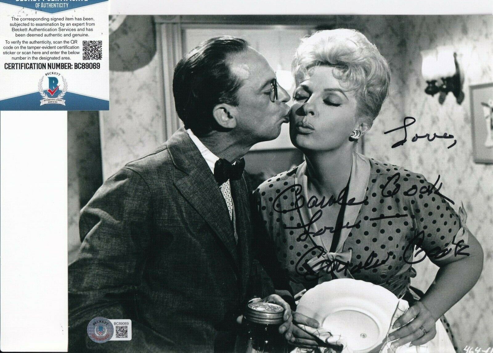 CAROLE COOK signed (I LOVE LUCY) TV Show 8X10 Photo Poster painting BECKETT BAS BC89069