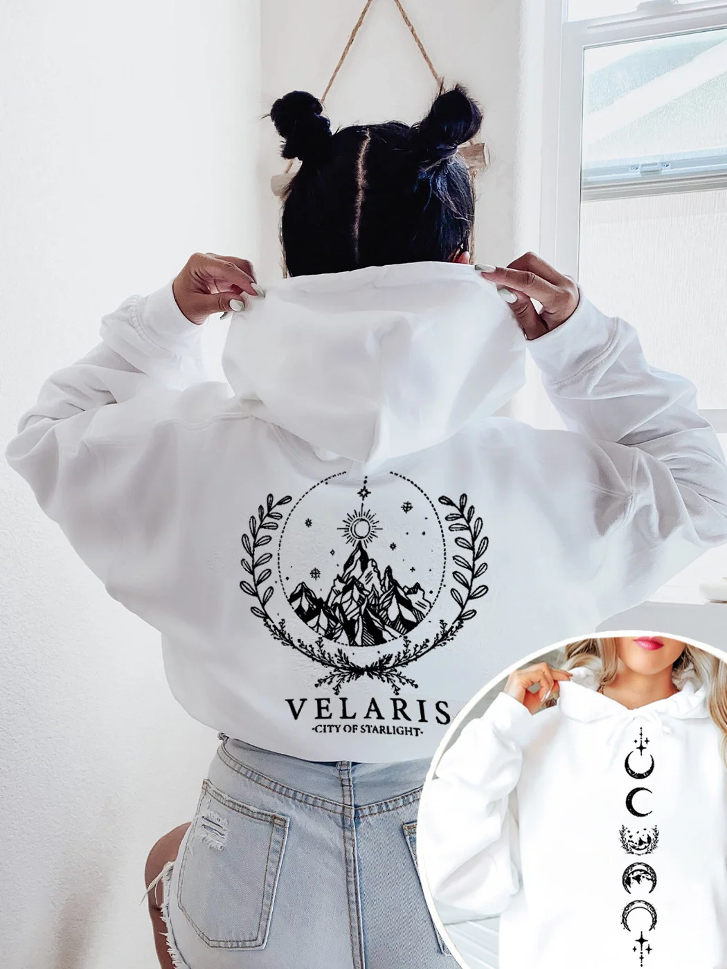 Velaris Sweater The Night Court Hoodie / DarkAcademias /Darkacademias