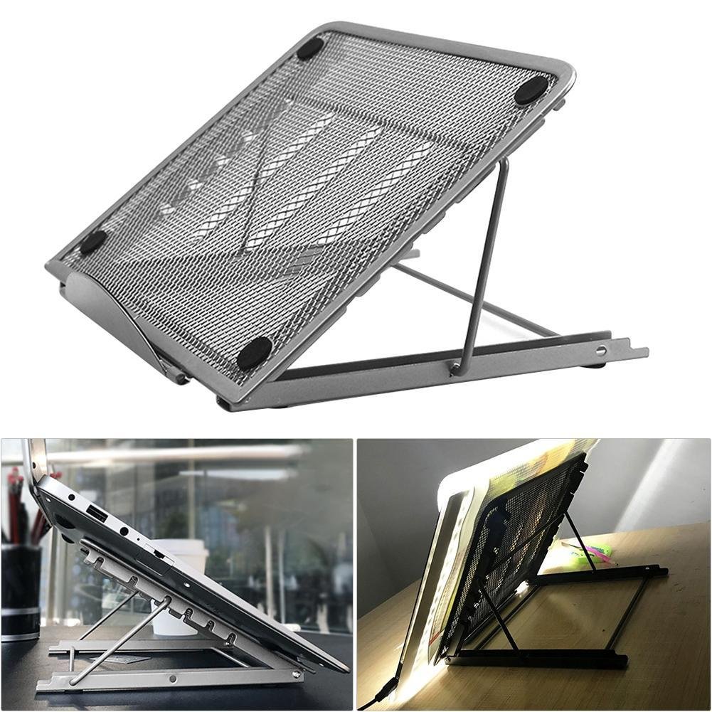 Foldable Stand for Diamond Painting Light Pad Copy Platform Base (Silver)