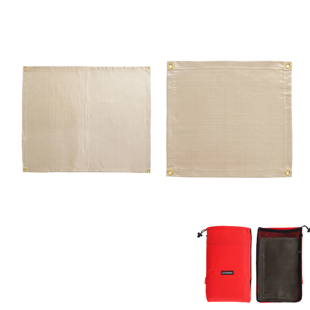 

Outdoor Camping Fire Retardant Blanket Fireproof Thermal Resistant Cloth, 80*60, 501 Original