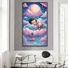(40*70cm)Sleeping Girl - Full Round Drill Diamond Painting