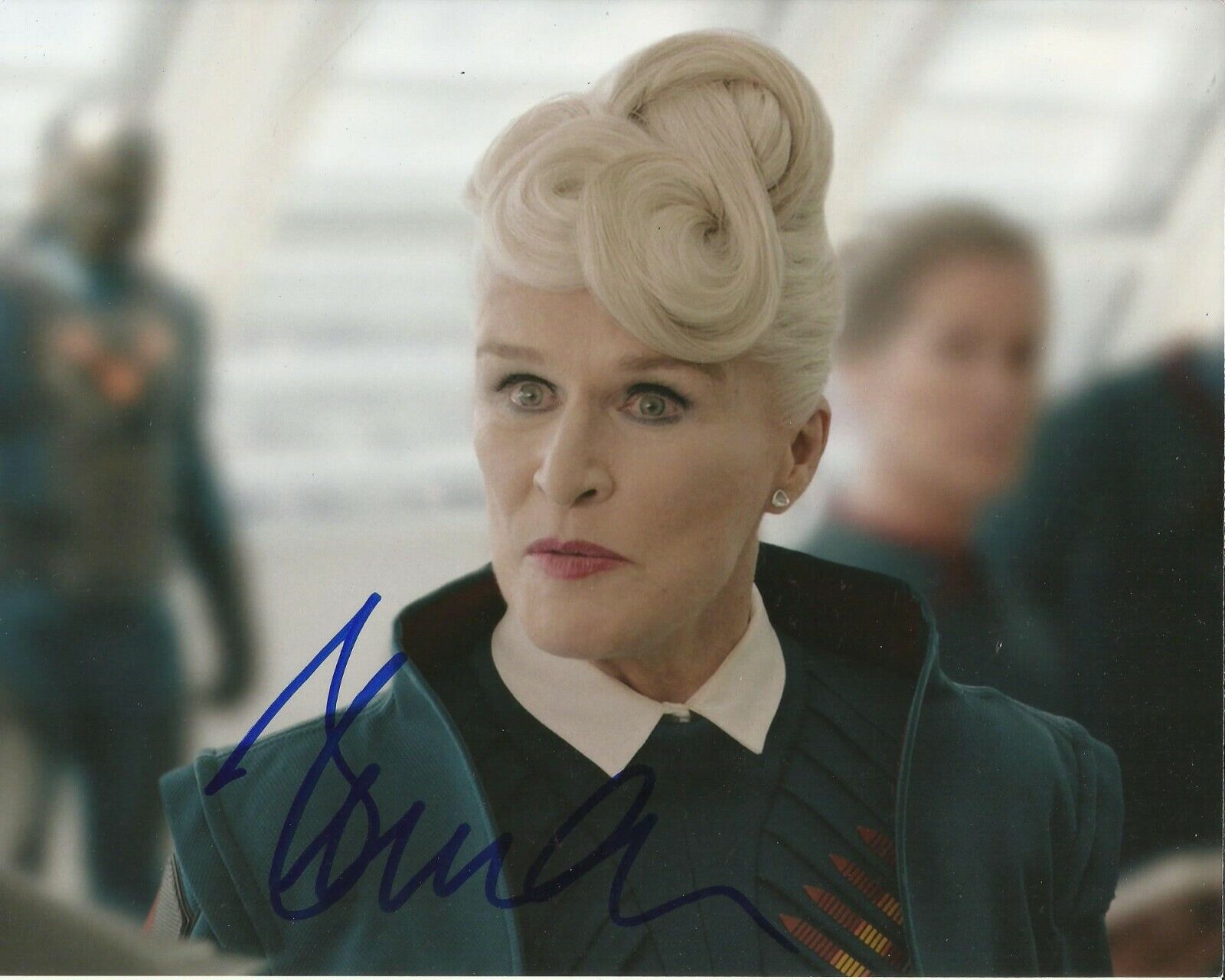 GLENN CLOSE SIGNED GUARDIANS OF THE GALAXY Photo Poster painting UACC REG 242 (1) acoa