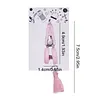 Small Craft Scissors with Tassel Mini Thread Snips Spring Loaded Design for Cross Stitch Embroidery Needlework Accessories