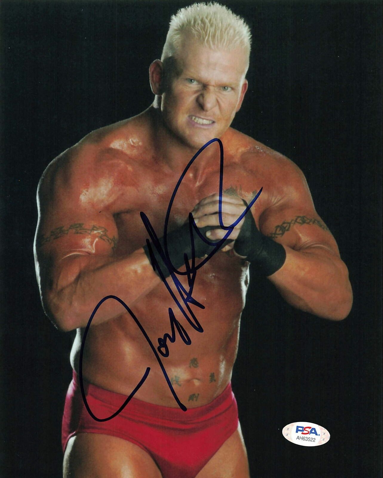 John Heidemreich signed 8x10 Photo Poster painting PSA/DNA COA WWE Autographed Wrestling