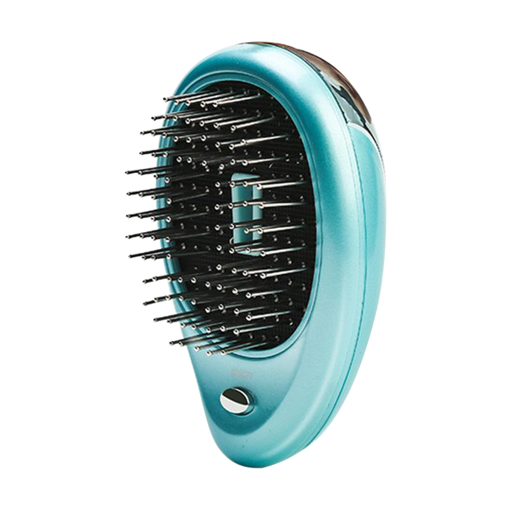 

Electric Sound Wave Vibration Magnetism Massage Comb Ionic Brush, Blue, 501 Original