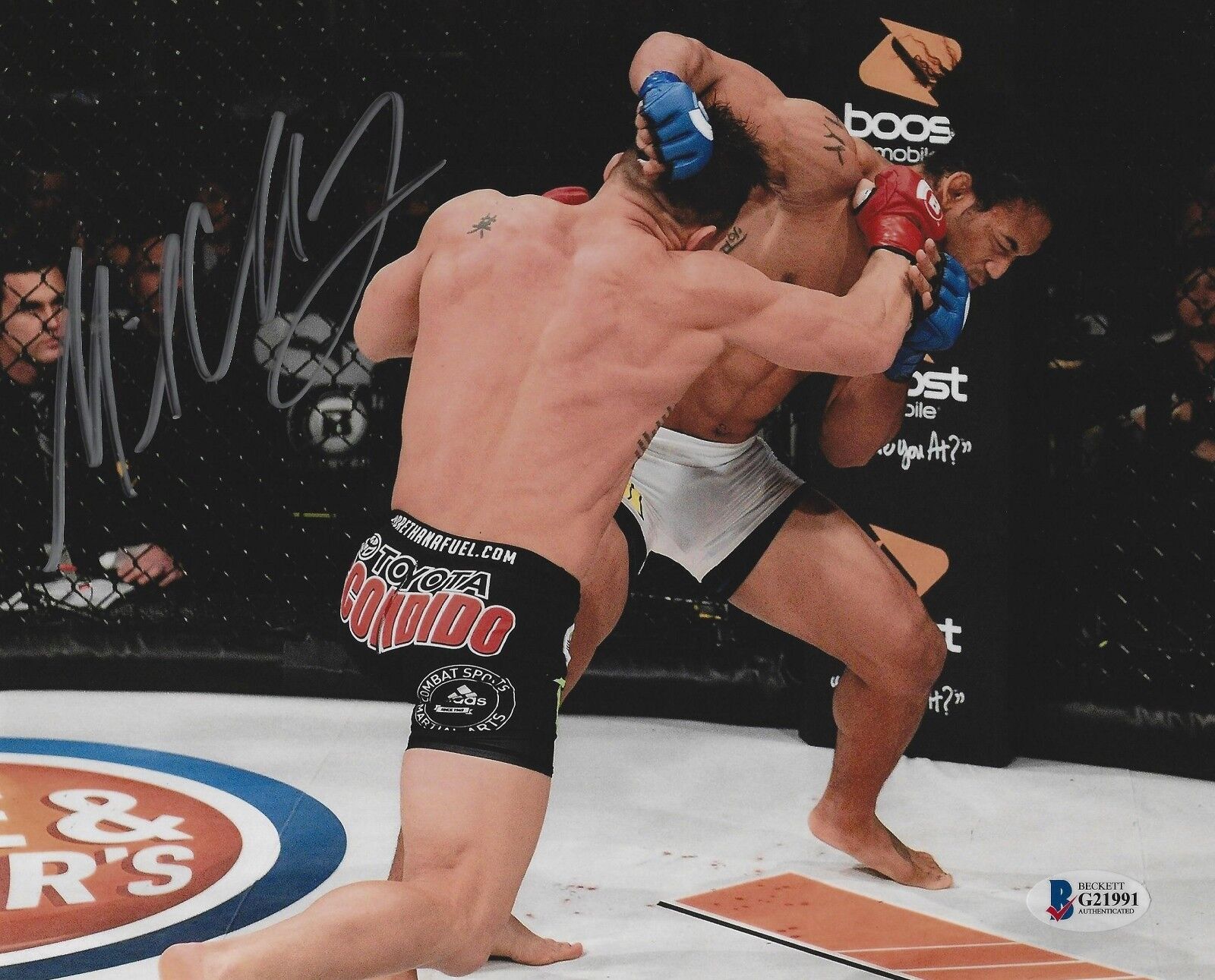 Michael Chandler Signed 8x10 Photo Poster painting BAS COA Bellator MMA UFC Picture Autograph 91