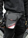 Men Motorcycle Thigh Bag Waterproof Multifunctional Waist Bag for Cycling Travel