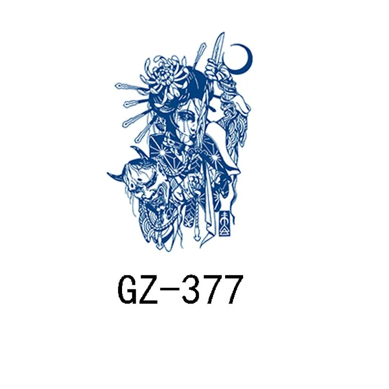 Net Red Herbal Juice Tattoo Sticker Semi-permanent Waterproof Sweat-proof Tattoo Masking Scar Temporary Tattoo