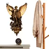 Archangel Michael Resin Wall Sconce Gothic LED Ambient Glow
