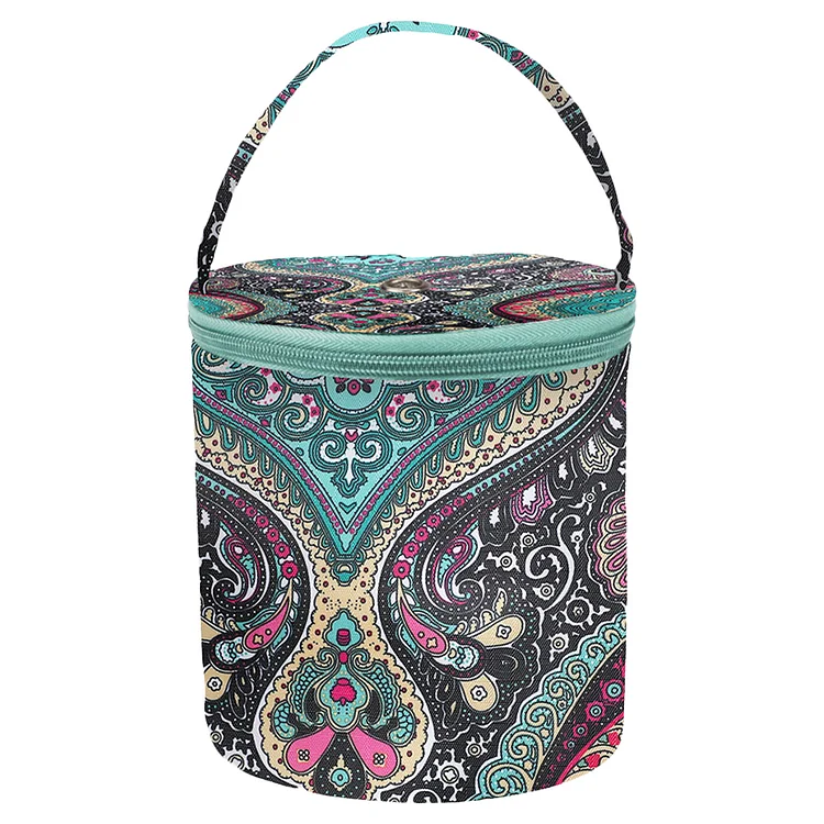 Crochet Yarn Organizer Bag Lightweight Sewing Storage Handbag Sewing Accessories