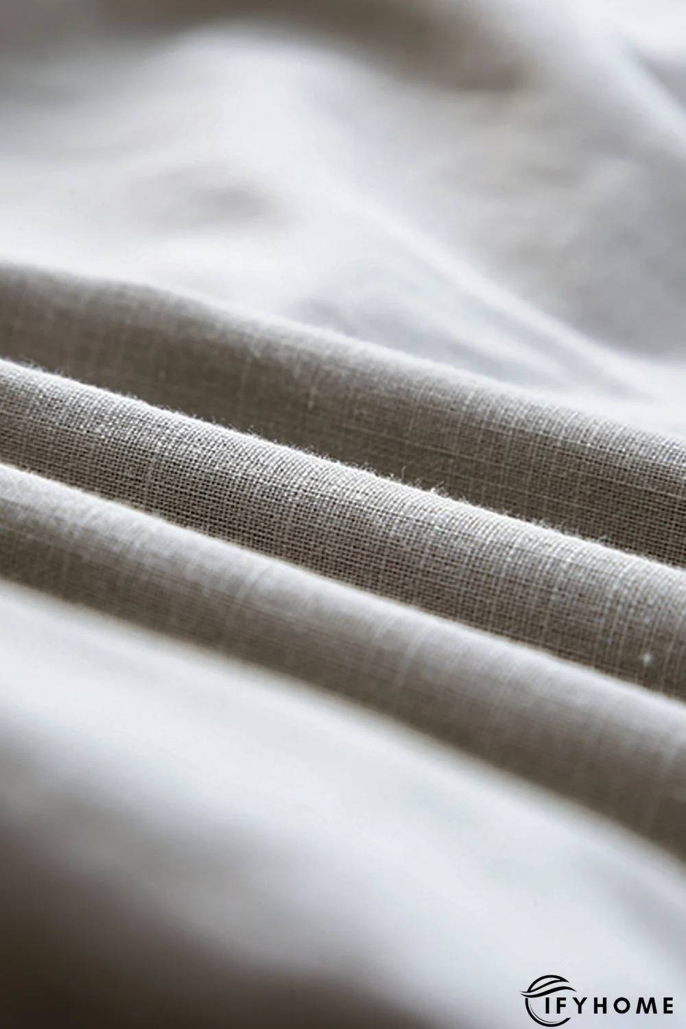 Gray Lightweight Shirt Style Beach Cover Up | IFYHOME