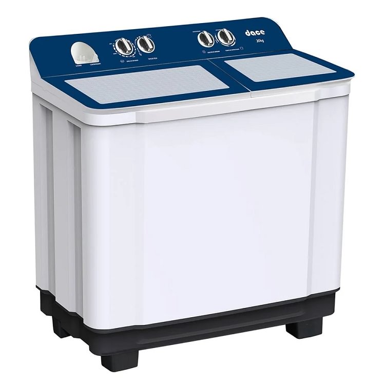 Lavadora Dace Semiautom&aacute;tica Doble Tina 20 Kg Blanca