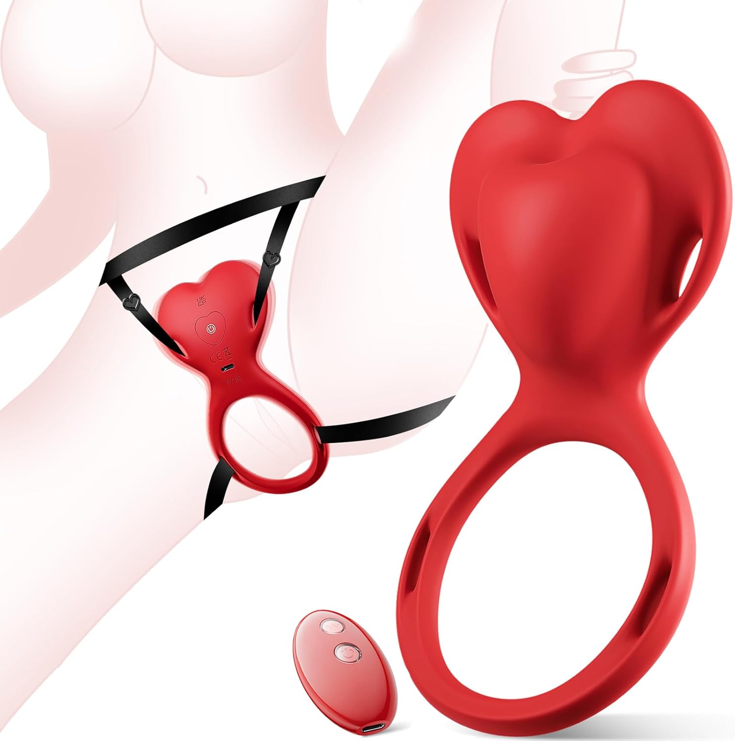 Wear Underpants App Remote Control Clitoral Stimulator For Couples - Rose Toy