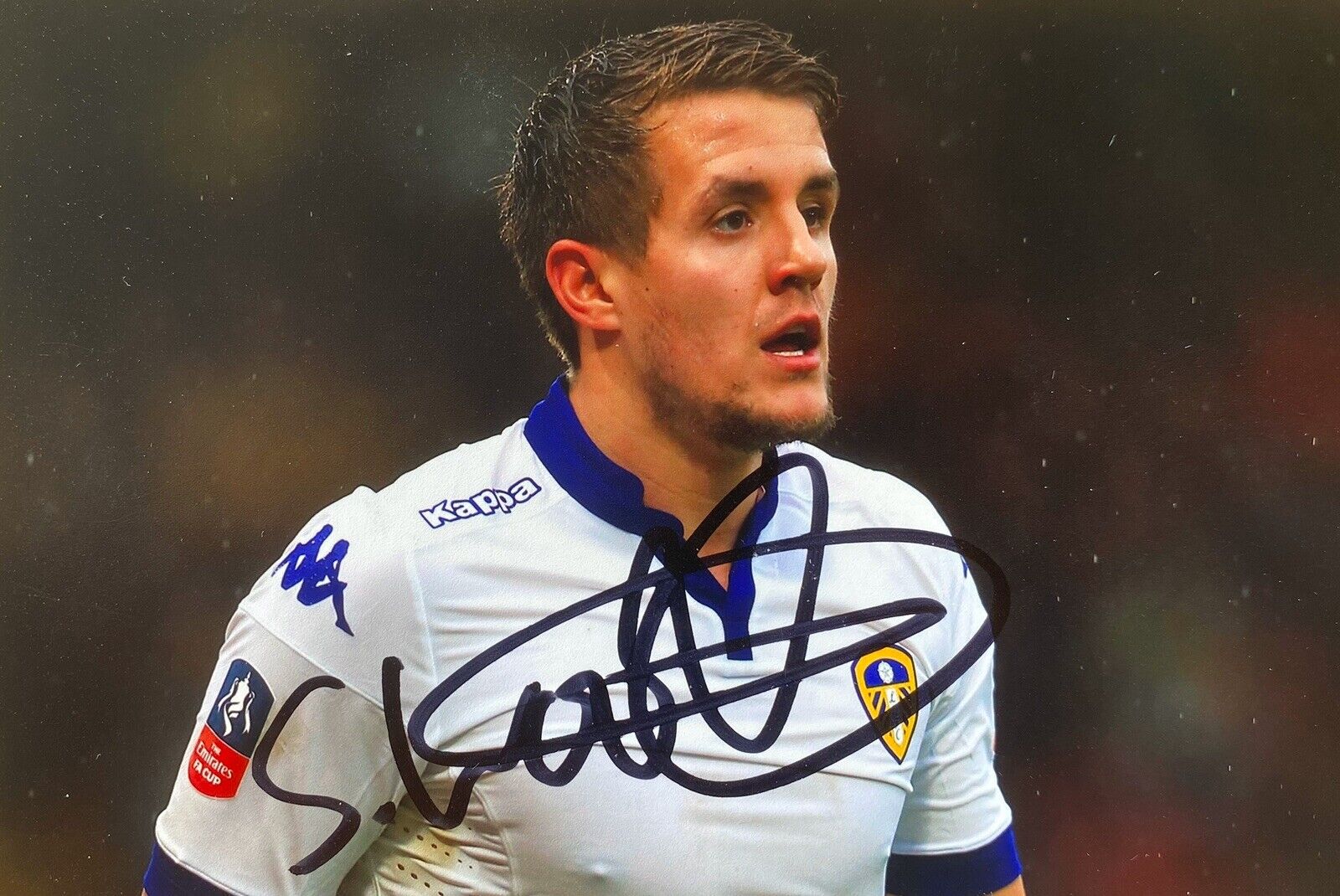 Scott Wootton Hand Signed 6X4 Photo Poster painting - Leeds United