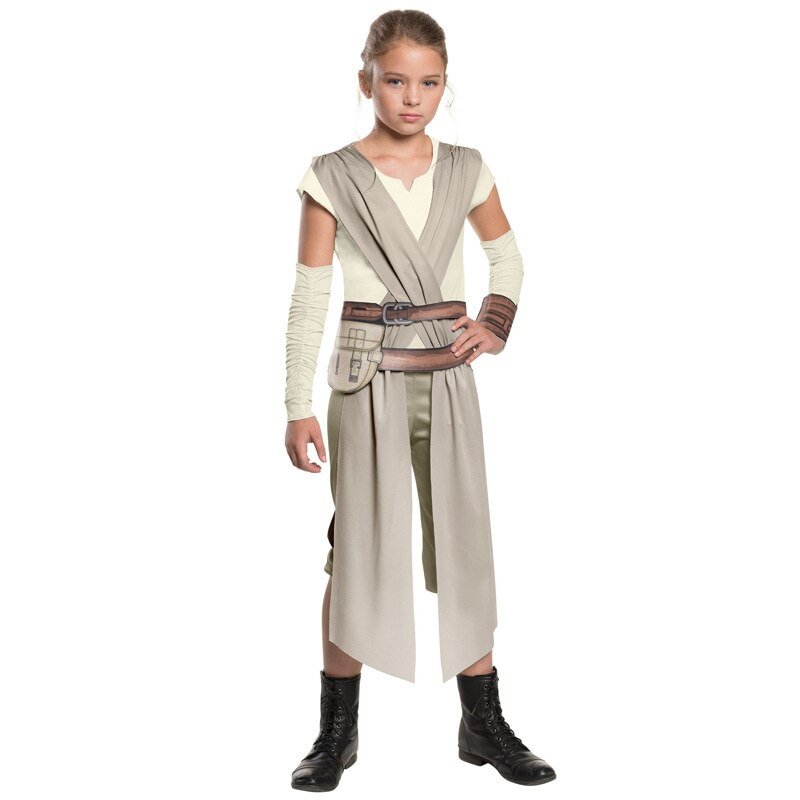 Rise Of Skywalker Star Wars Rey Costume Womens-elleschic
